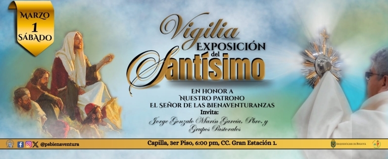 Vigilia en honor a nuestro Patrono 2025
