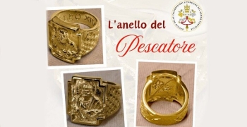Anillo del Papa León XIV